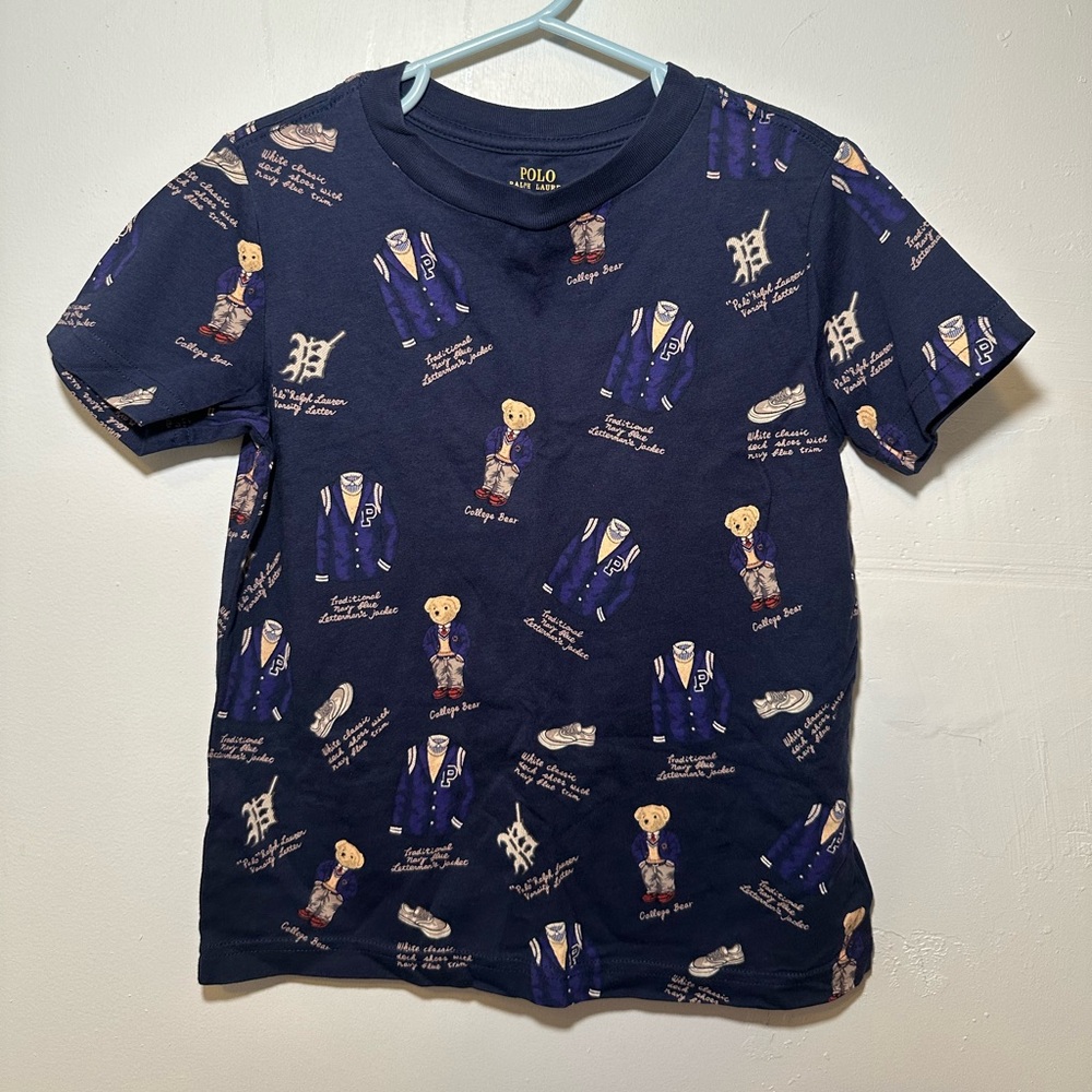 Polo by Ralph Lauren Dark Blue Graphic Tee